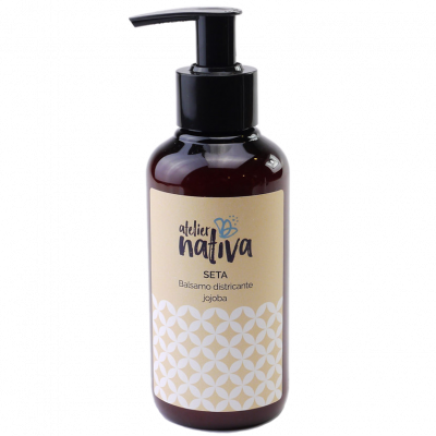 Haarspülung Seide mit Jojoba, glättend (200ml)